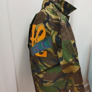 Upcycle military jacket